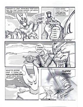 Read Nuero Fire Comics presents Armadilla das Invincible  1 Page 4 in English
