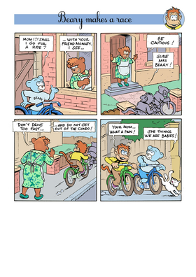 Read Watch Out Daredevil Beary  1 Page 4 in English