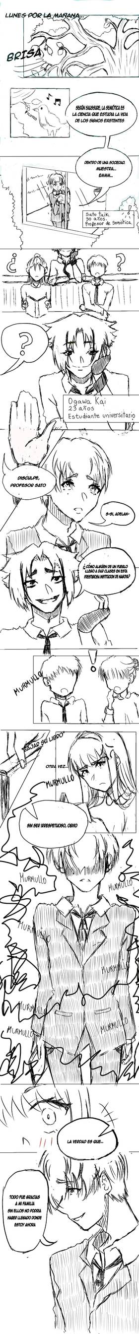 Read ¡No ames a Sato-san!  1 Page 3 in Spanish