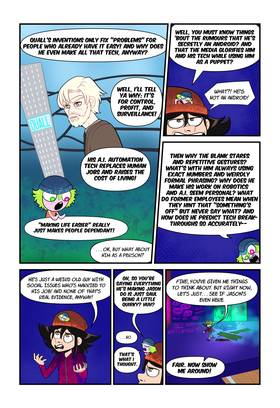 Read The Uncanny Displacement of Zoun Quall  7 Page 8 in English