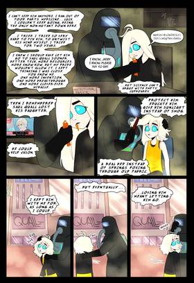 Read The Uncanny Displacement of Zoun Quall  8 Page 3 in English