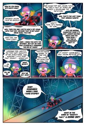 Read The Uncanny Displacement of Zoun Quall  8 Page 4 in English