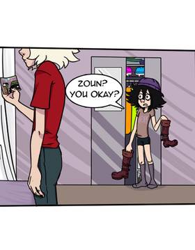 Read The Uncanny Displacement of Zoun Quall  5 Page 1 in English