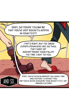 Read The Uncanny Displacement of Zoun Quall  18 Page 1 in English