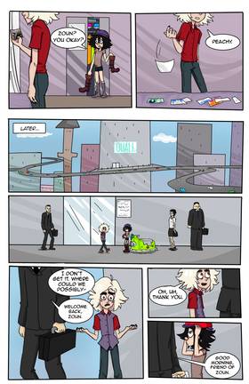 Read The Uncanny Displacement of Zoun Quall  2 Page 8 in English