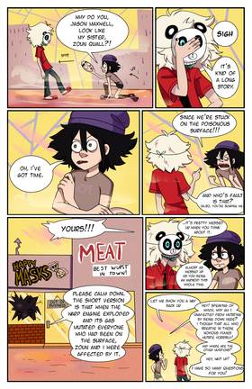 Read The Uncanny Displacement of Zoun Quall  3 Page 6 in English