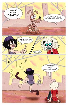 Read The Uncanny Displacement of Zoun Quall  3 Page 8 in English