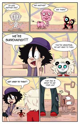 Read The Uncanny Displacement of Zoun Quall  3 Page 9 in English