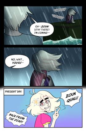 Read The Uncanny Displacement of Zoun Quall  4 Page 2 in English