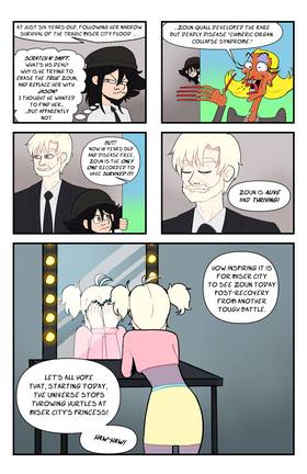 Read The Uncanny Displacement of Zoun Quall  4 Page 6 in English