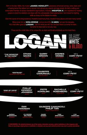 Read Logan: Black, White & Blood (2026)  4 Page 2 in English
