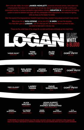 Read Logan: Black, White & Blood (2026)  1 Page 2 in English