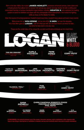 Read Logan: Black, White & Blood (2026)  3 Page 2 in English
