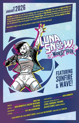 Read Luna Snow: World Tour (2026)  1 Page 2 in English