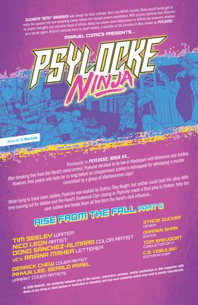 Read Psylocke: Ninja (2026)  5 Page 3 in English