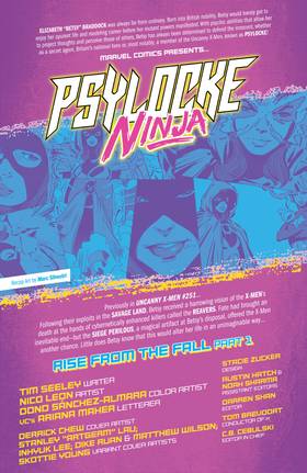 Read Psylocke: Ninja (2026)  1 Page 2 in English