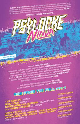 Read Psylocke: Ninja (2026)  2 Page 2 in English