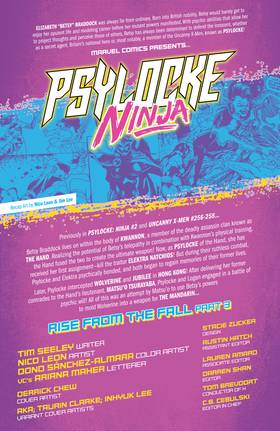 Read Psylocke: Ninja (2026)  3 Page 2 in English