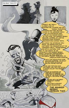 Read Hero-San Adventures in New Tokyo    4 Page 2 in English