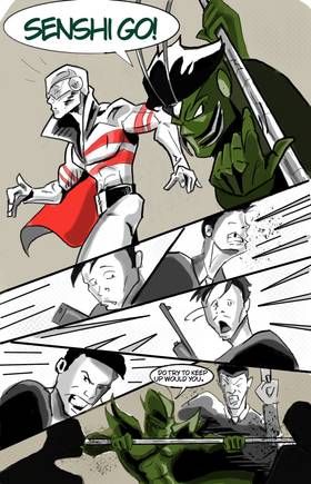 Read Hero-San Adventures in New Tokyo    5 Page 1 in English