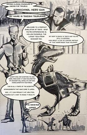 Read Hero-San Adventures in New Tokyo    3 Page 2 in English