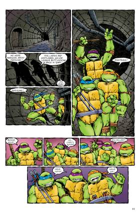 Read Teenage Mutant Ninja Turtles Original Motion Picture Special Edition: 35th Anniversary  1 Page 10 in English