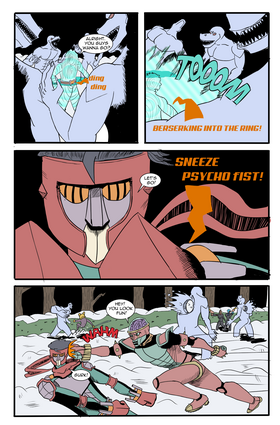 Read Sneeze Psycho Fist  4 Page 9 in English