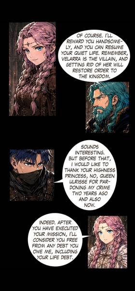 Read EVERNA Tales of Everna, A Fantasy and Sci-Fi Anthology  20 Page 7 in English