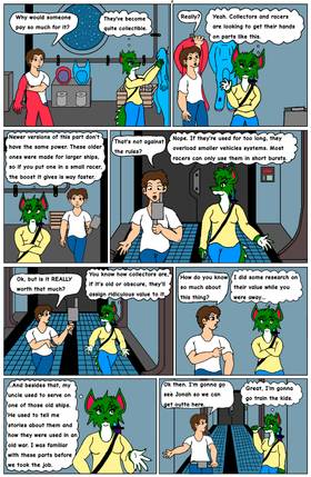 Read Defending The Galaxy With Ruby And Jason   1 Page 6 in English