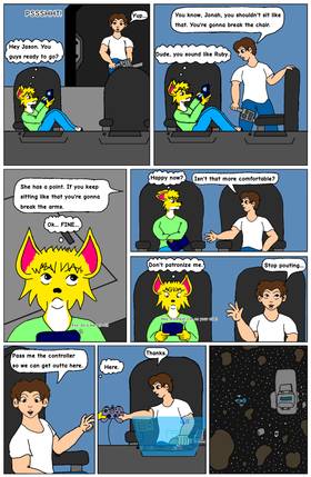Read Defending The Galaxy With Ruby And Jason   1 Page 9 in English