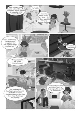 Read Amelia: An Extraordinary Dwarf ed.: Greyscale   1 Page 4 in English