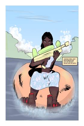 Read Lake Vacation Attack  1 Page 3 in English