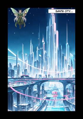 Read Santa story  1 Page 6 in English