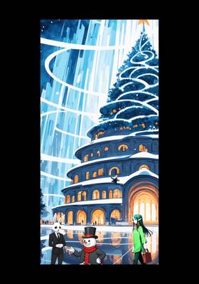 Read Santa story  1 Page 9 in English