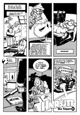 Read Hairbutt the Hippo  7 Page 4 in English