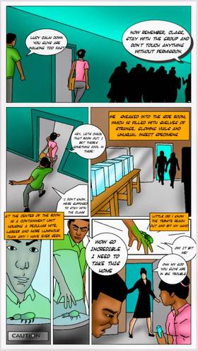 Read Mite Man Orgins  1 Page 6 in English