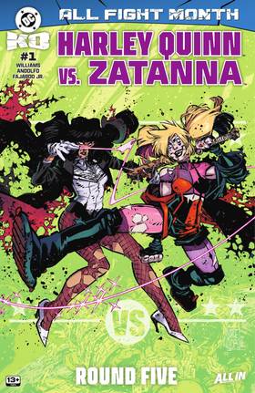 DC K.O. All Fight (2025-): DC K.O.: Harley Quinn vs. Zatanna (2025-) #1