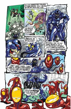 Read SUPER WICKED WHITECELL SQUADRON  1 Page 8 in English