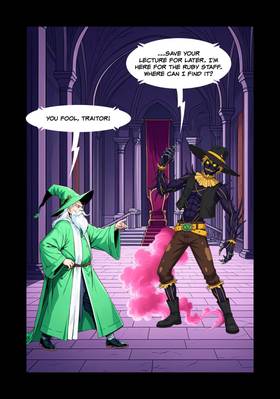 Read Oz Rise of the scarecro  1 Page 8 in English