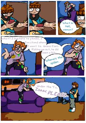 Read a Glimpse through the Cracked Glass  3 Page 1 in English