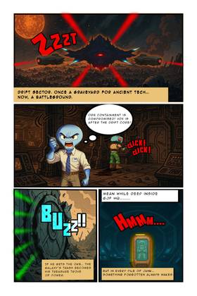 Read SpaceJunk: Rise of the Scavenger  1 Page 2 in English