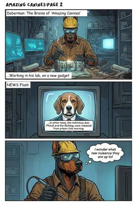 Read Amazing Canines  1 Page 2 in English