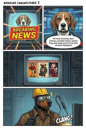 Read Amazing Canines  1 Page 3 in English