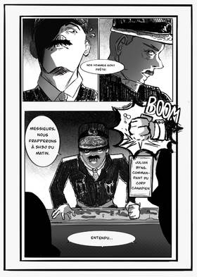 Read L'histoire de la Bataille de Vimy, mon soldat ||oneshot||  1 Page 8 in French