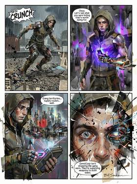 Read Glitch City Blues  1 Page 5 in English