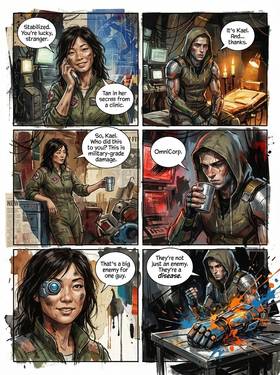 Read Glitch City Blues  4 Page 9 in English