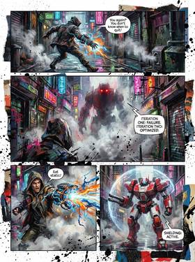 Read Glitch City Blues  6 Page 3 in English