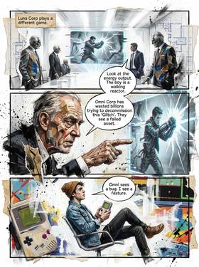 Read Glitch City Blues  7 Page 3 in English