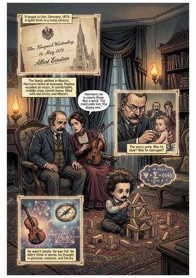 Read The Bent Light.  The life and Universe of Albert Einstein  1 Page 2 in English