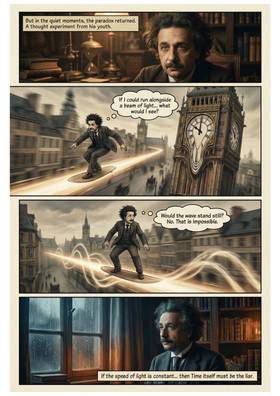Read The Bent Light.  The life and Universe of Albert Einstein  1 Page 8 in English